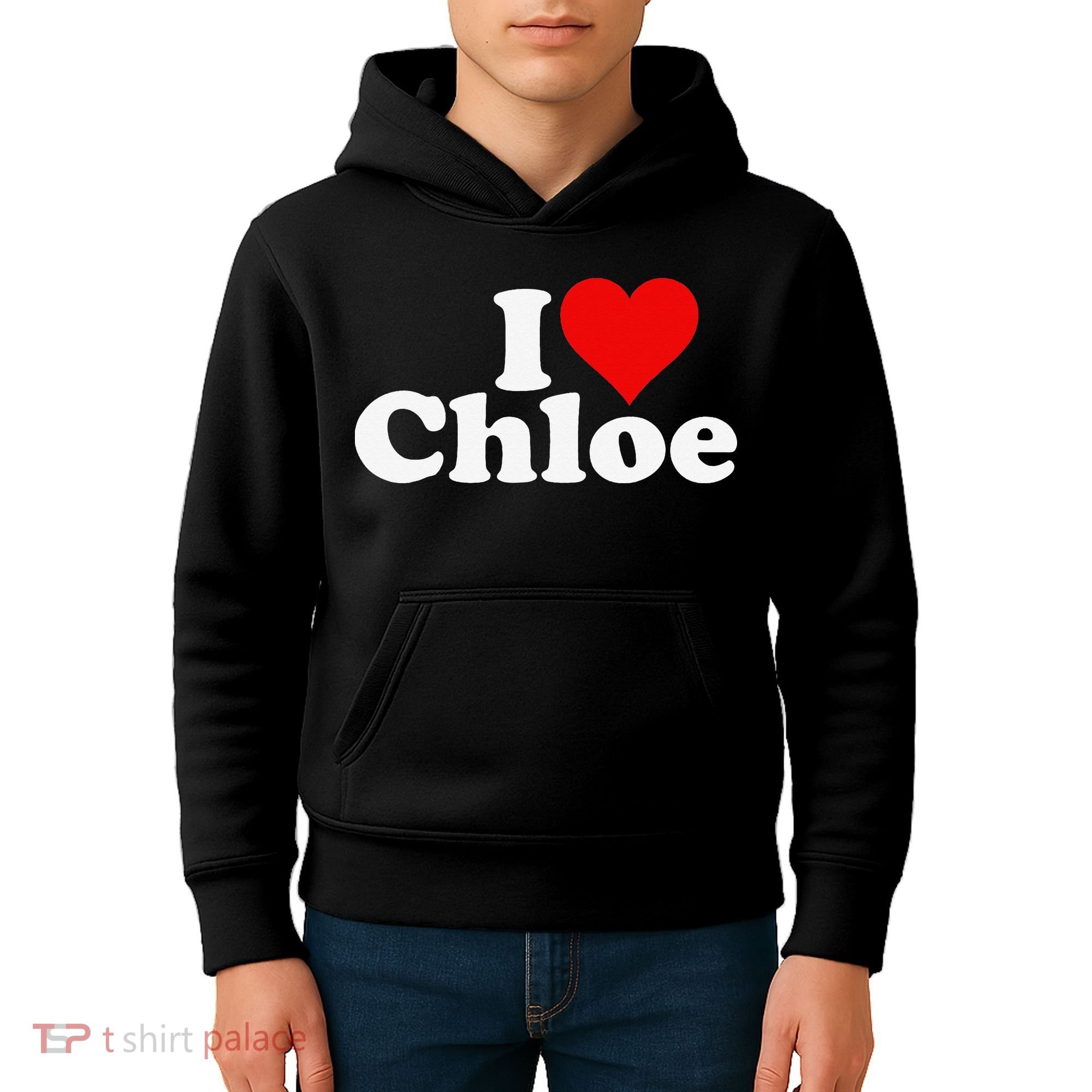 I HEART LOVE CHLOE Kids Hoodie