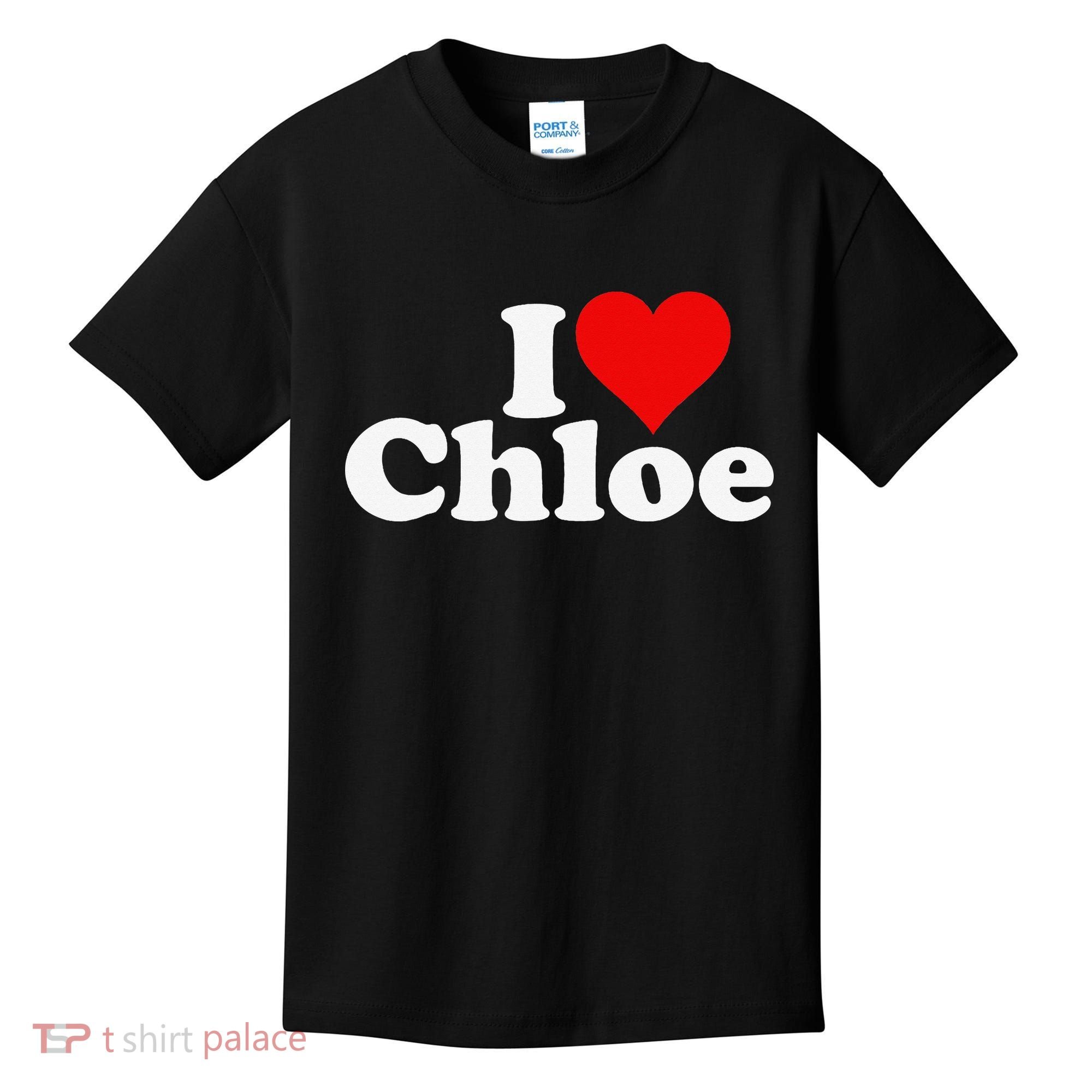 I HEART LOVE CHLOE Kids T-Shirt