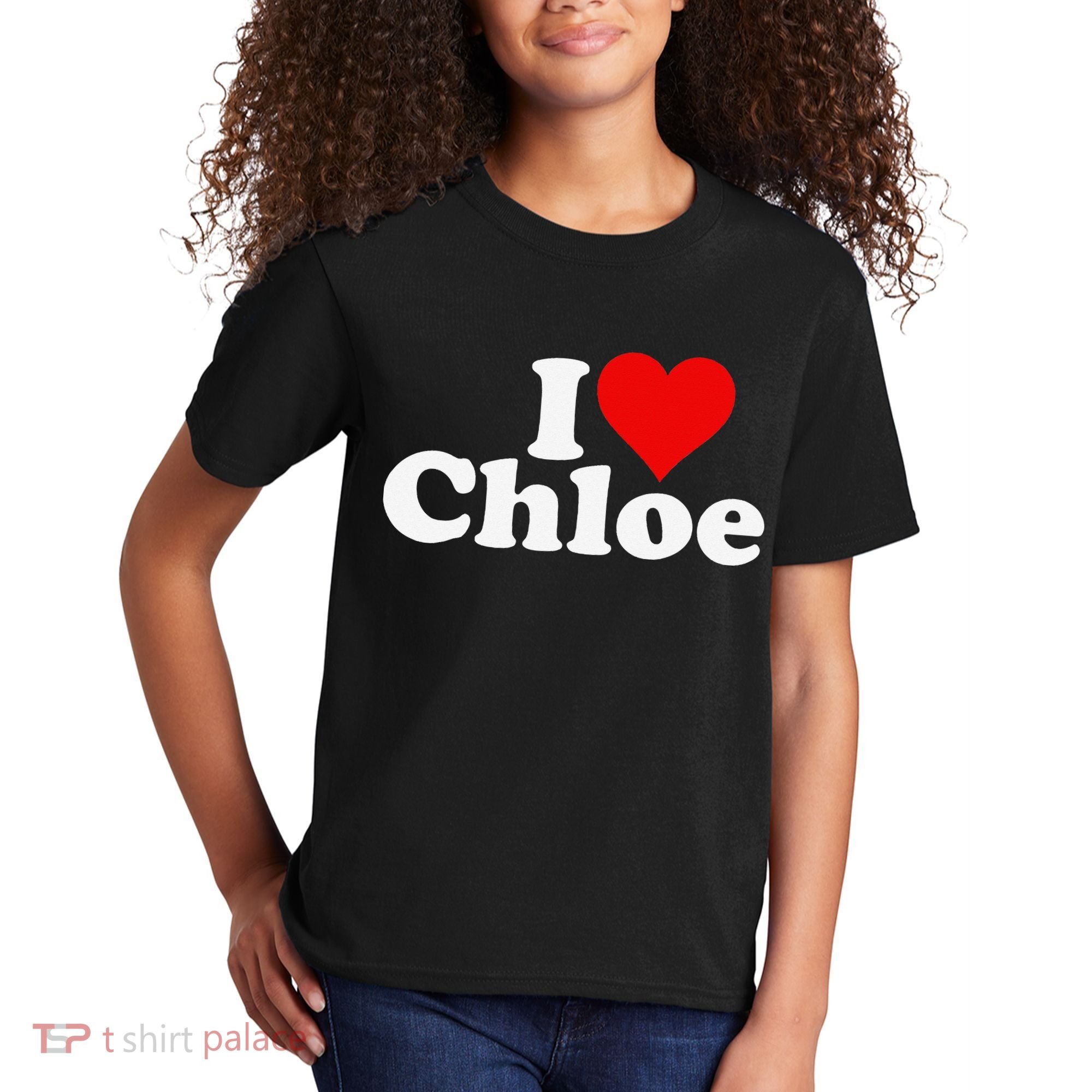 I HEART LOVE CHLOE Kids T-Shirt