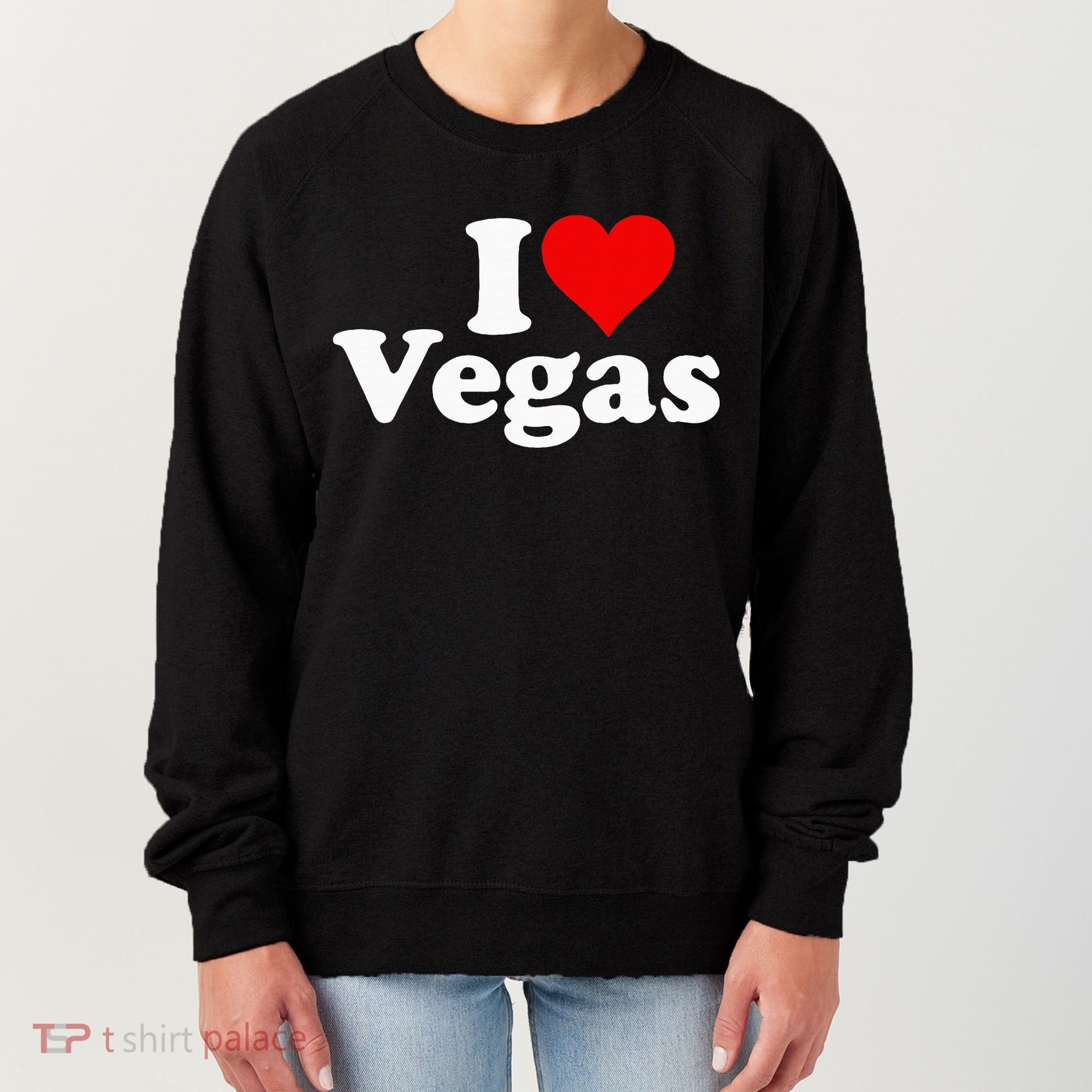 I Heart Love Las Vegas Nevada Women's Sweatshirt