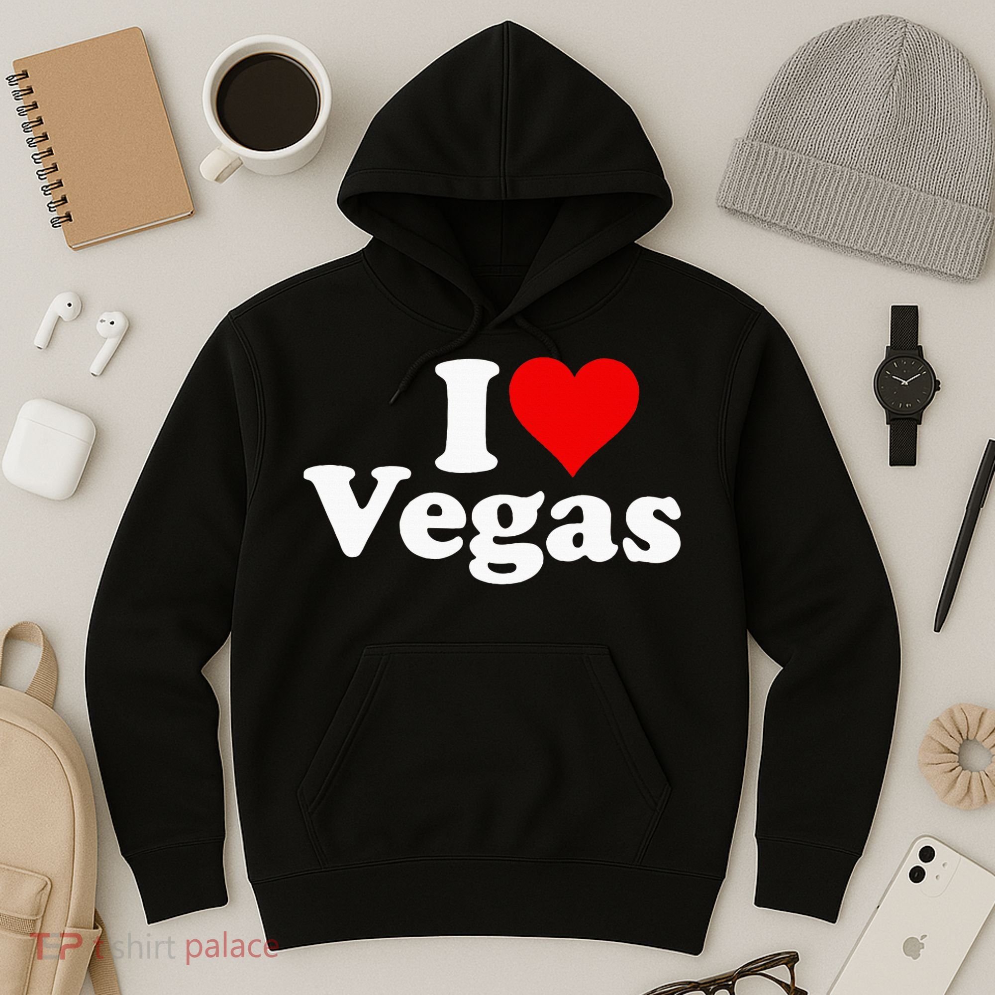 I Heart Love Las Vegas Nevada Hoodie