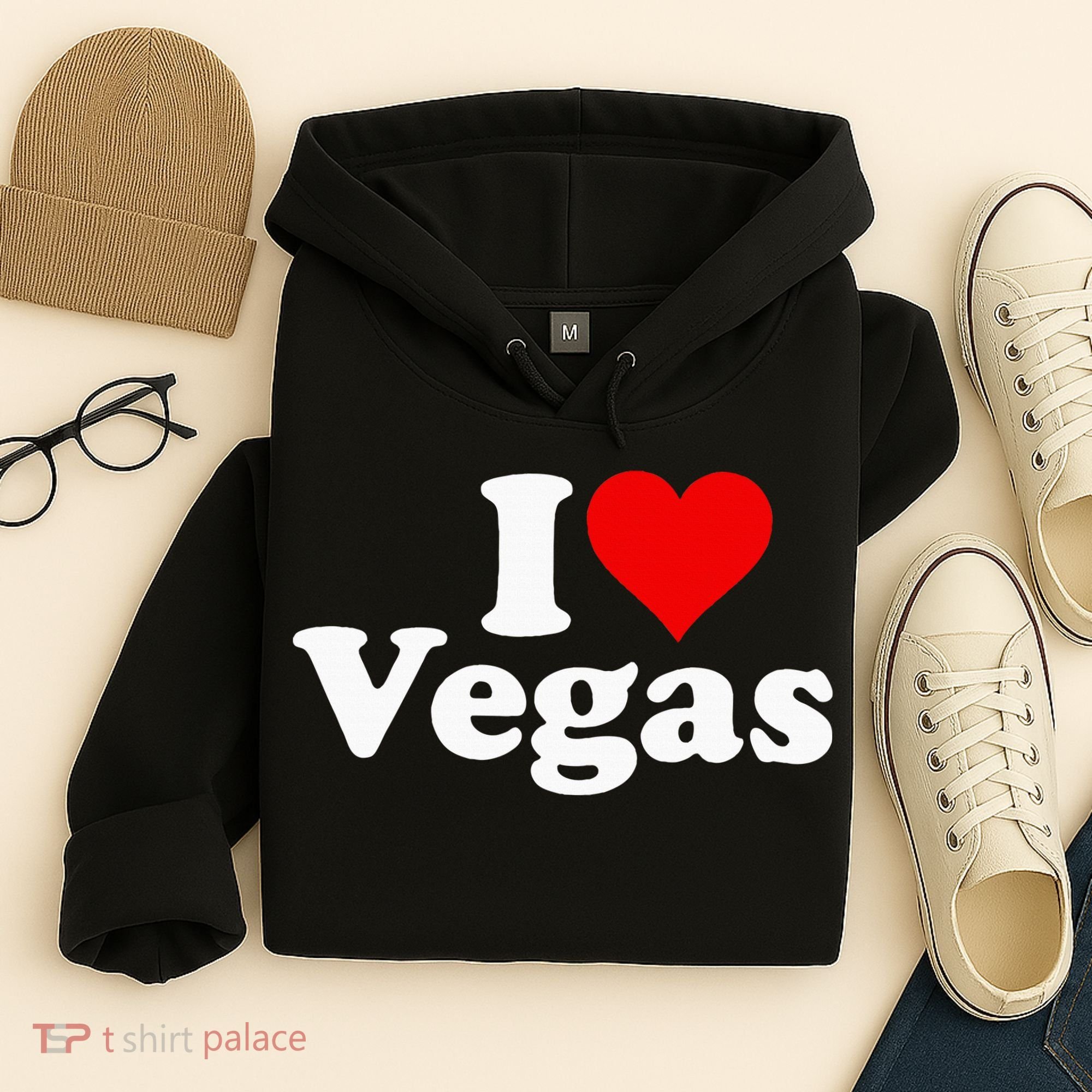 I Heart Love Las Vegas Nevada Hoodie