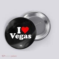 I Heart Love Las Vegas Nevada Button thumb 0