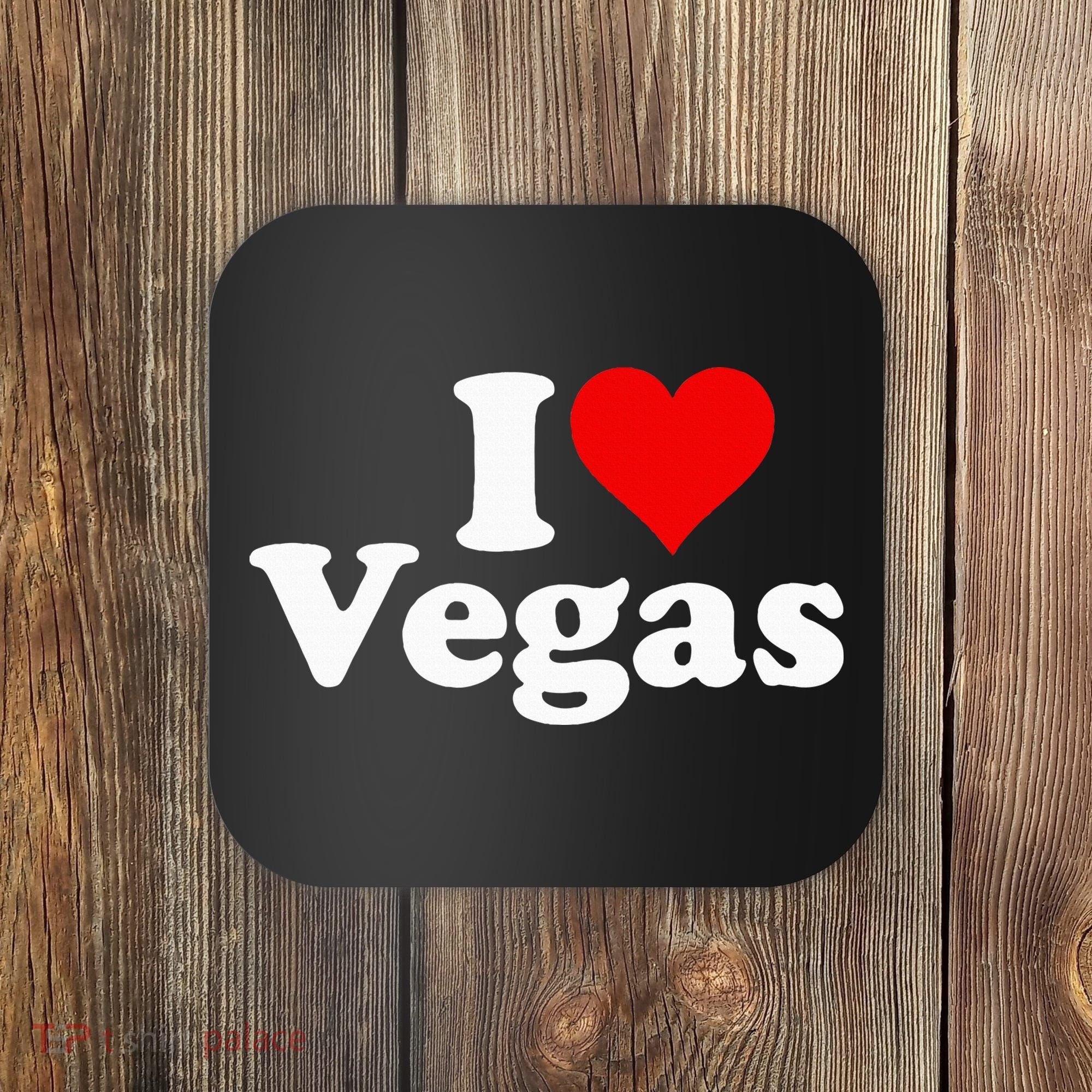 I Heart Love Las Vegas Nevada Coaster