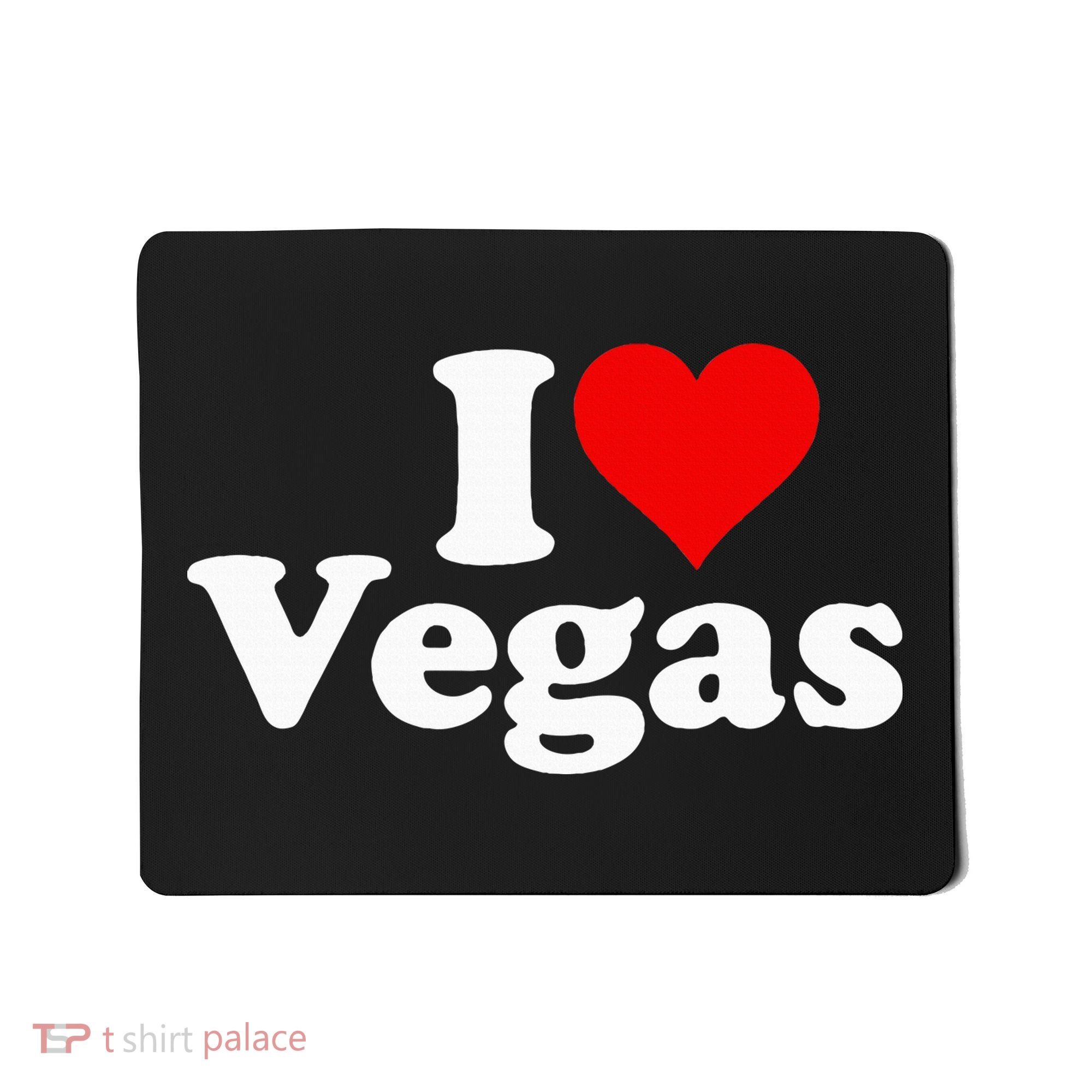 I Heart Love Las Vegas Nevada Mousepad
