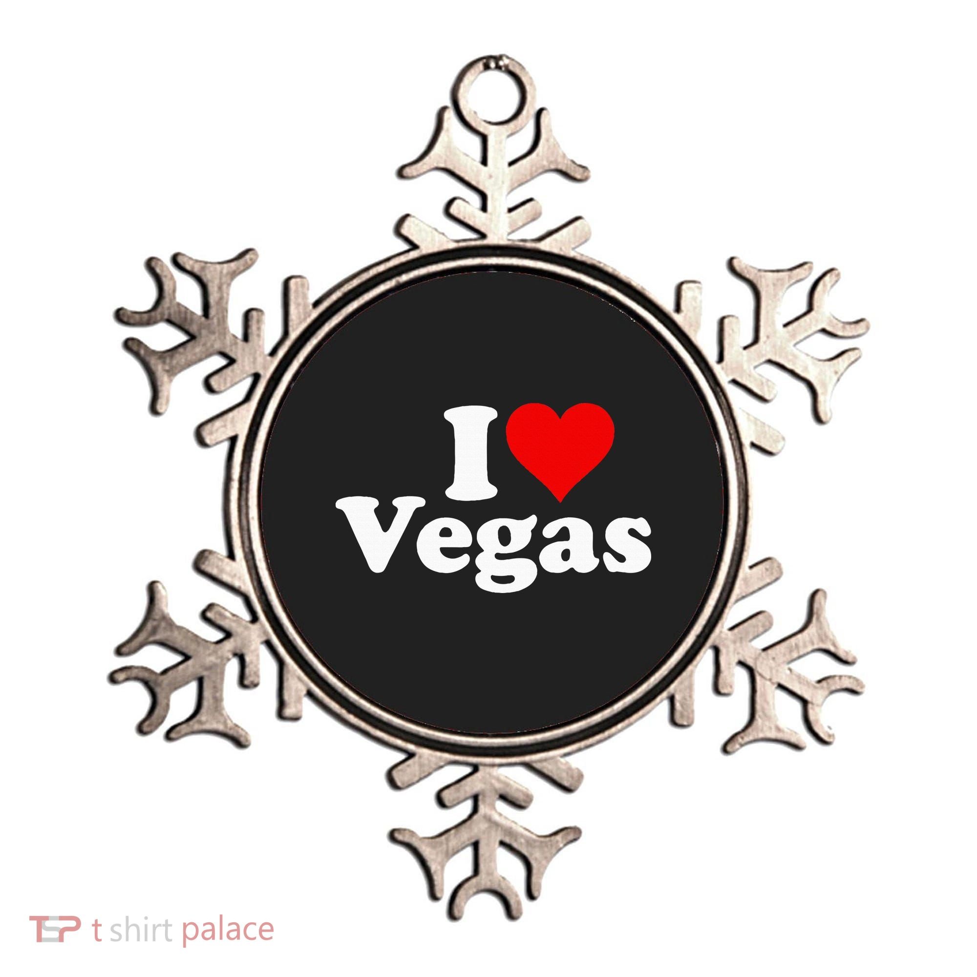 I Heart Love Las Vegas Nevada Ornament