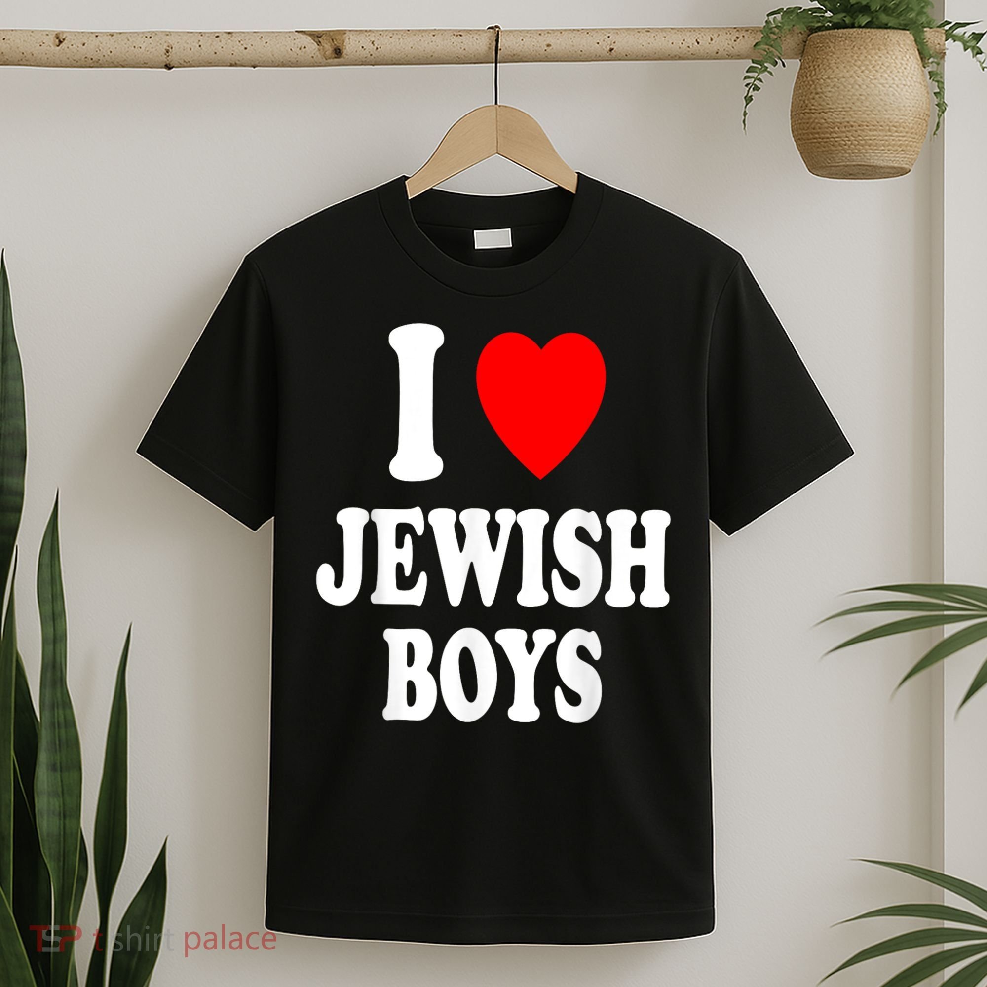 I Heart (Love) Jewish Boy_S Hebrew Israel Attraction T-Shirt