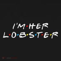 I'm Her Lobster Romantic Valentine's Day Gift Women's Hoodie thumb 2