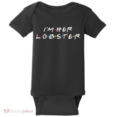 I'm Her Lobster Romantic Valentine's Day Gift Baby Bodysuit