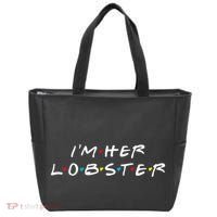 I'm Her Lobster Romantic Valentine's Day Gift Tote Bag thumb 0
