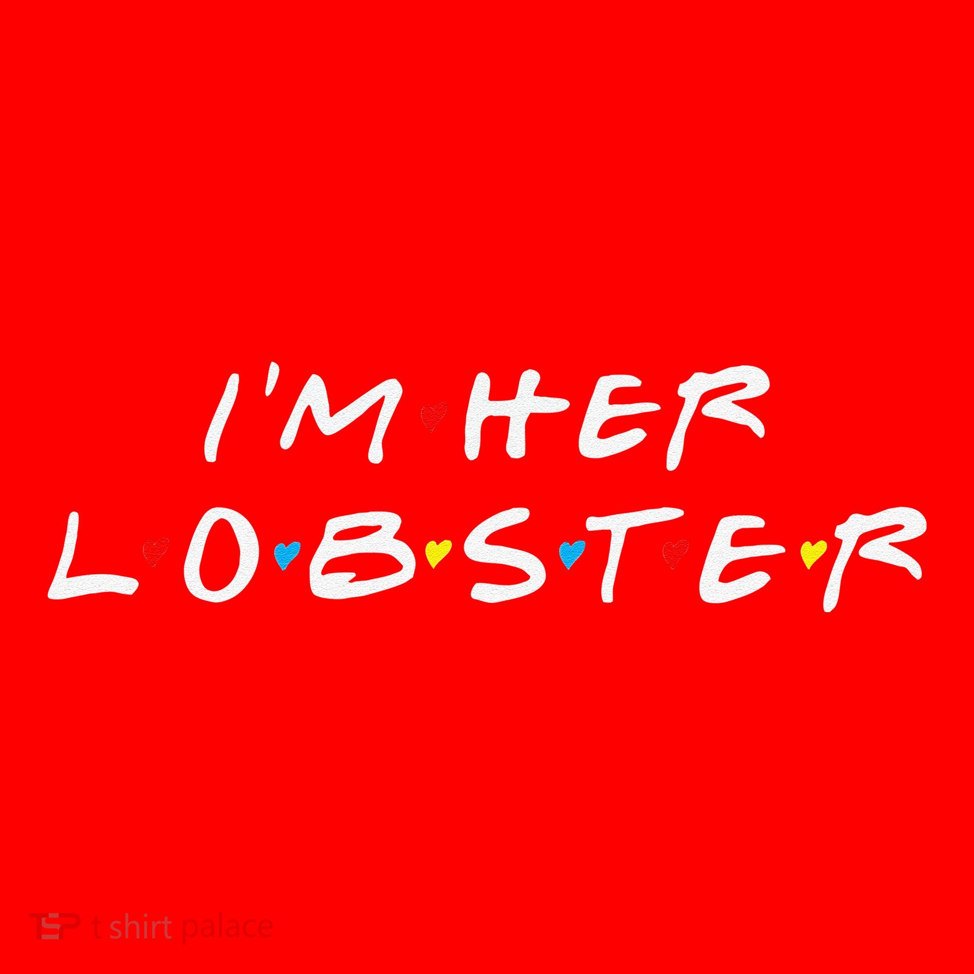 I'm Her Lobster Romantic Valentine's Day Gift Santa Hat