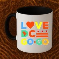 I Heart Love DC Washington D.C I Love Go Go Graphics Coffee Mug thumb 2