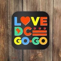 I Heart Love DC Washington D.C I Love Go Go Graphics Coaster thumb 0