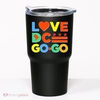 I Heart Love DC Washington D.C I Love Go Go Graphics Tumbler thumb 0