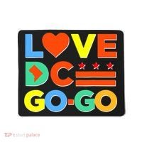 I Heart Love DC Washington D.C I Love Go Go Graphics Mousepad thumb 0