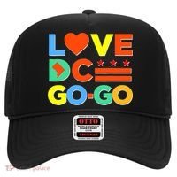 I Heart Love DC Washington D.C I Love Go Go Graphics Hat thumb 0