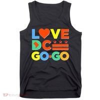 I Heart Love DC Washington D.C I Love Go Go Graphics Tank Top thumb 0