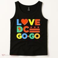 I Heart Love DC Washington D.C I Love Go Go Graphics Tank Top thumb 2