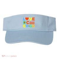 I Heart Love DC Washington D.C I Love Go Go Graphics Visor thumb 0