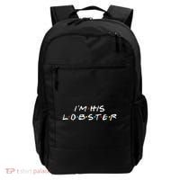I'm His Lobster Romantic Valentine's Day Gift Backpack thumb 0