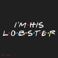 I'm His Lobster Romantic Valentine's Day Gift Beanie thumb 2