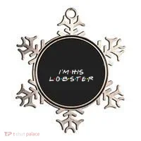 I'm His Lobster Romantic Valentine's Day Gift Ornament thumb 0