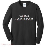 I'm His Lobster Romantic Valentine's Day Gift Kids Long Sleeve Shirt thumb 0