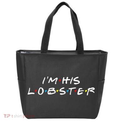 I'm His Lobster Romantic Valentine's Day Gift Tote Bag
