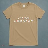 I'm His Lobster Romantic Valentine's Day Gift T-Shirt thumb 5