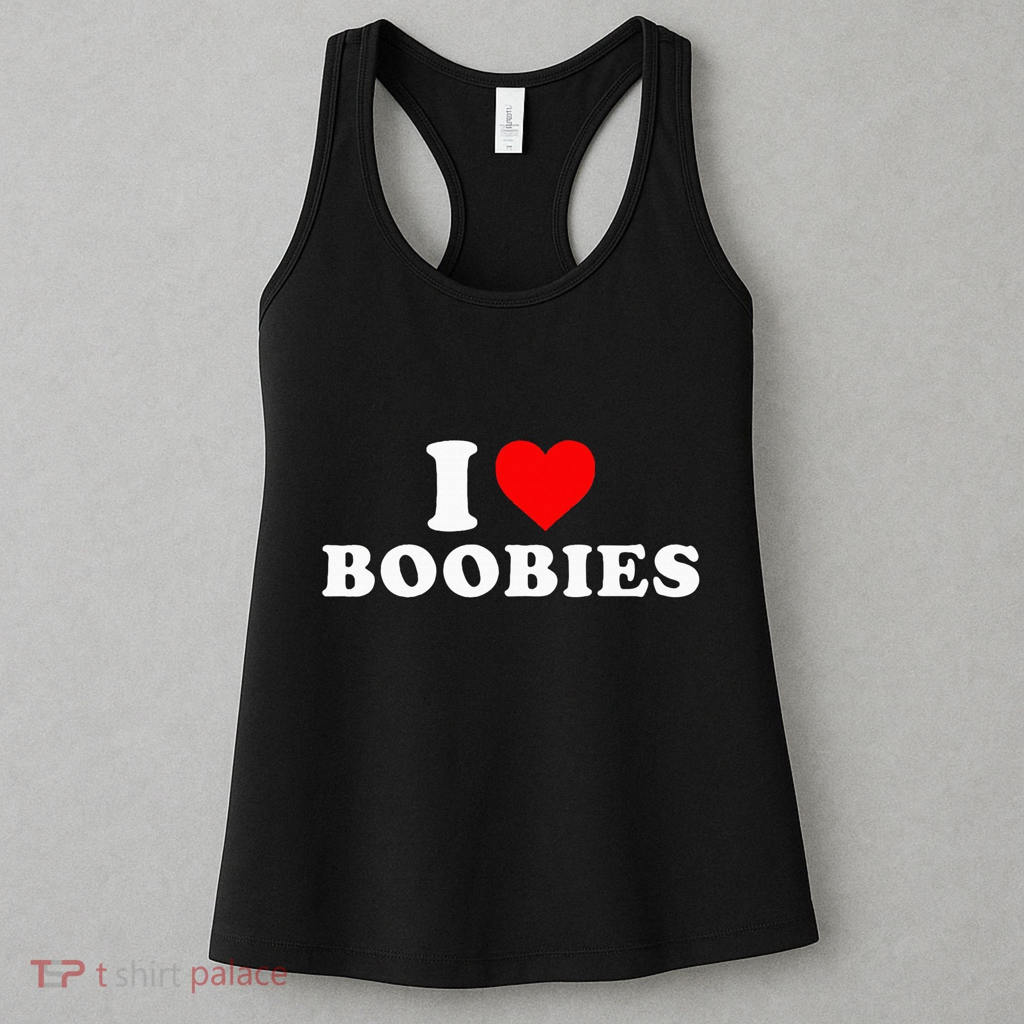 I Heart Love Boobies Women's Tank Top