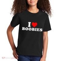 I Heart Love Boobies Kids T-Shirt thumb 2