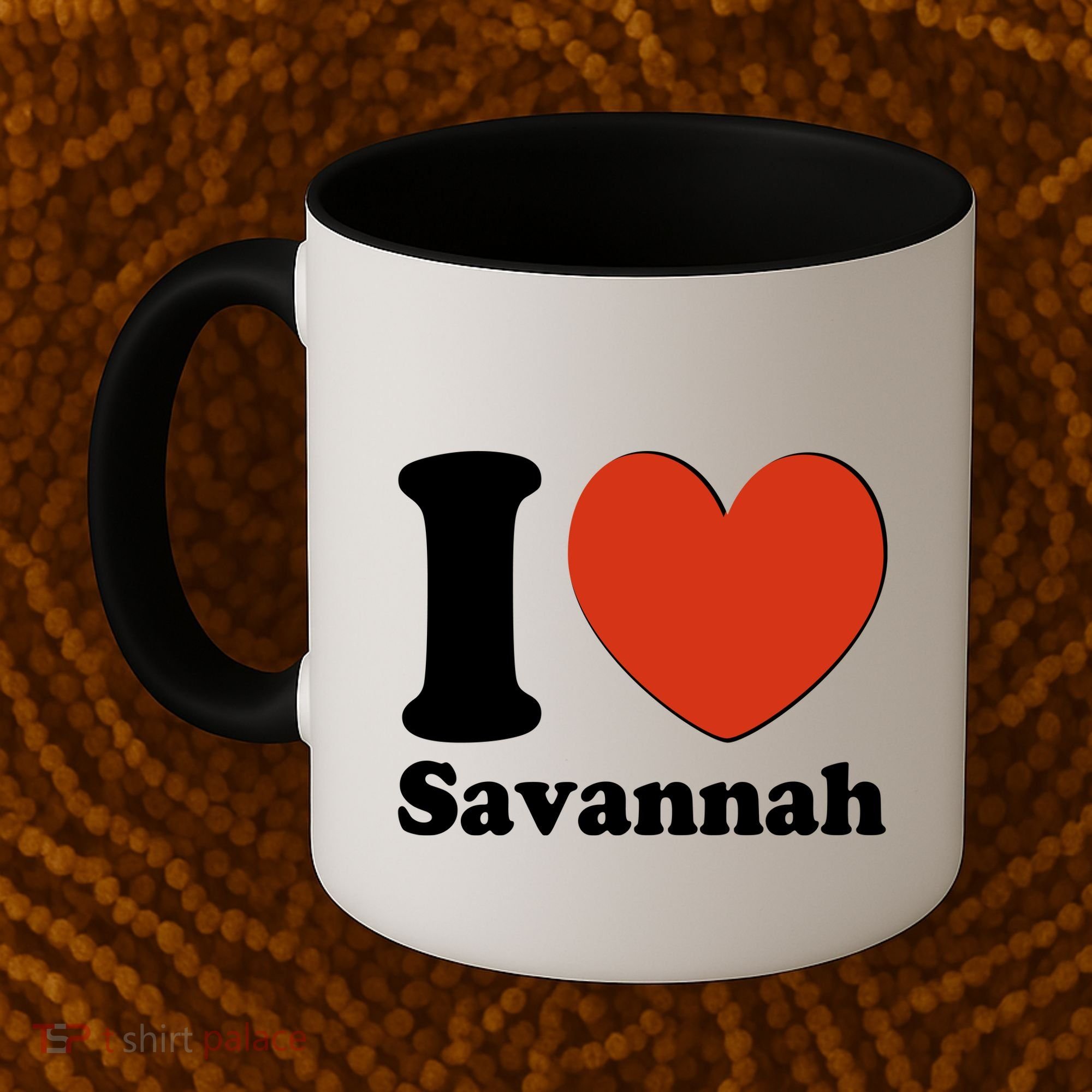 I Heart Love Savannah Coffee Mug