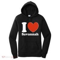 I Heart Love Savannah Women's Hoodie thumb 0