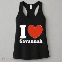 I Heart Love Savannah Women's Tank Top thumb 3