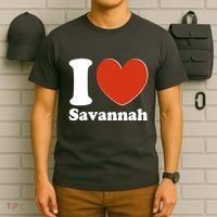 I Heart Love Savannah T-Shirt thumb 6