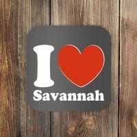 I Heart Love Savannah Coaster thumb 0