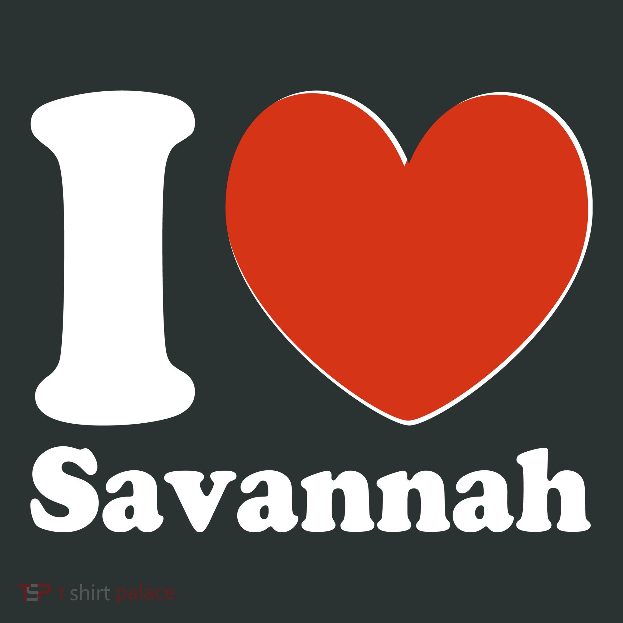 I Heart Love Savannah Baby Bodysuit