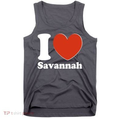 I Heart Love Savannah Tank Top