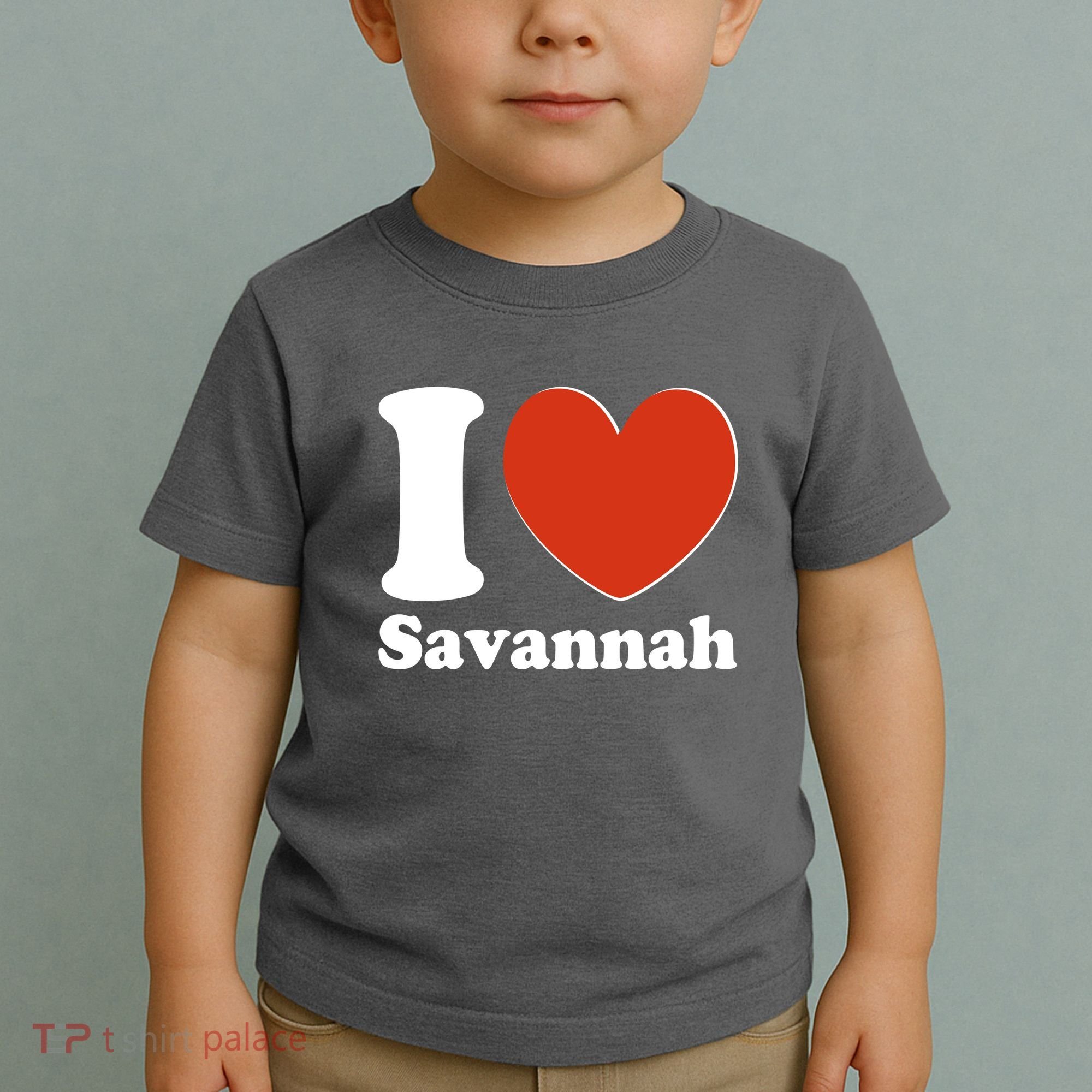 I Heart Love Savannah Toddler T-Shirt