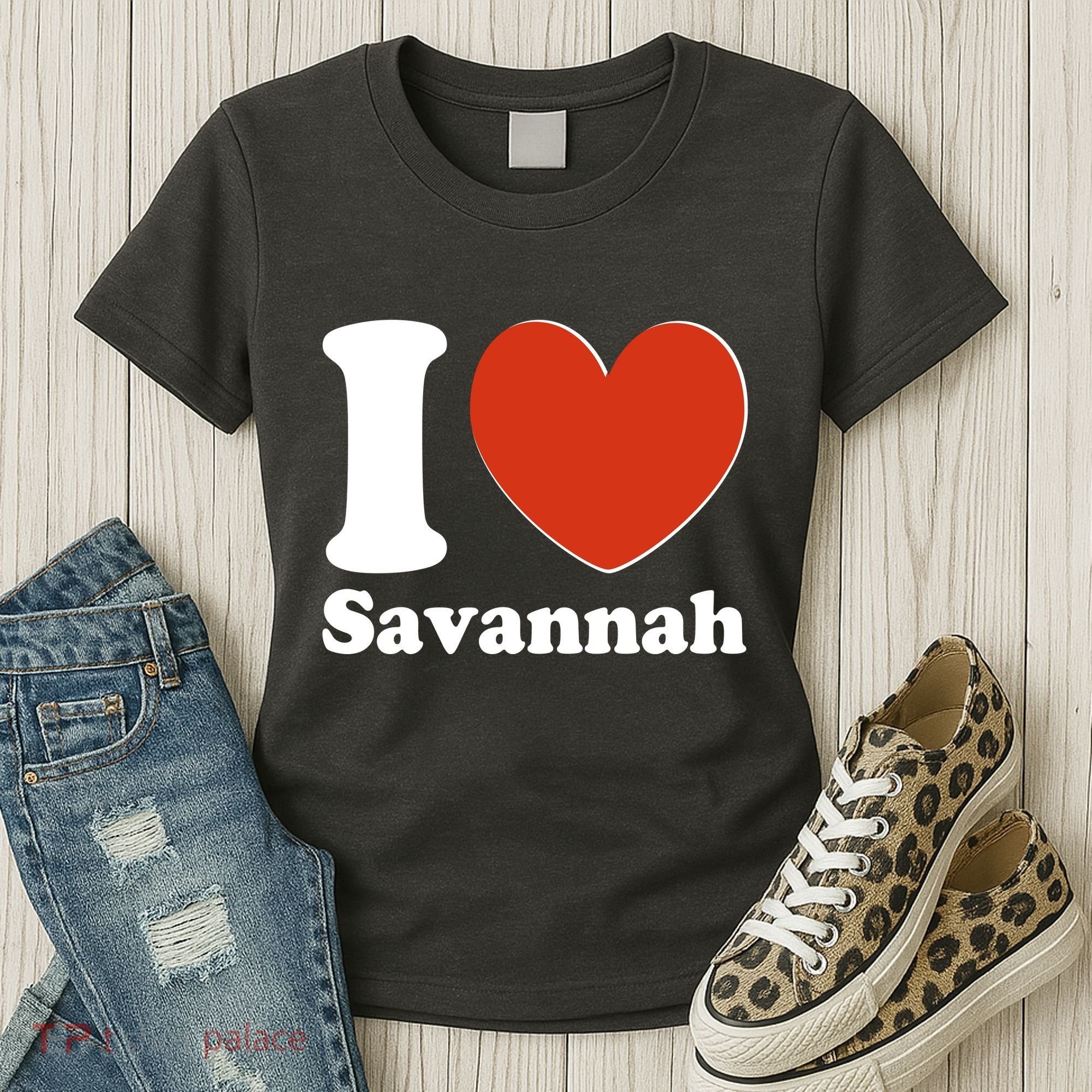I Heart Love Savannah Women's T-Shirt