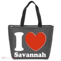 I Heart Love Savannah Tote Bag thumb 0