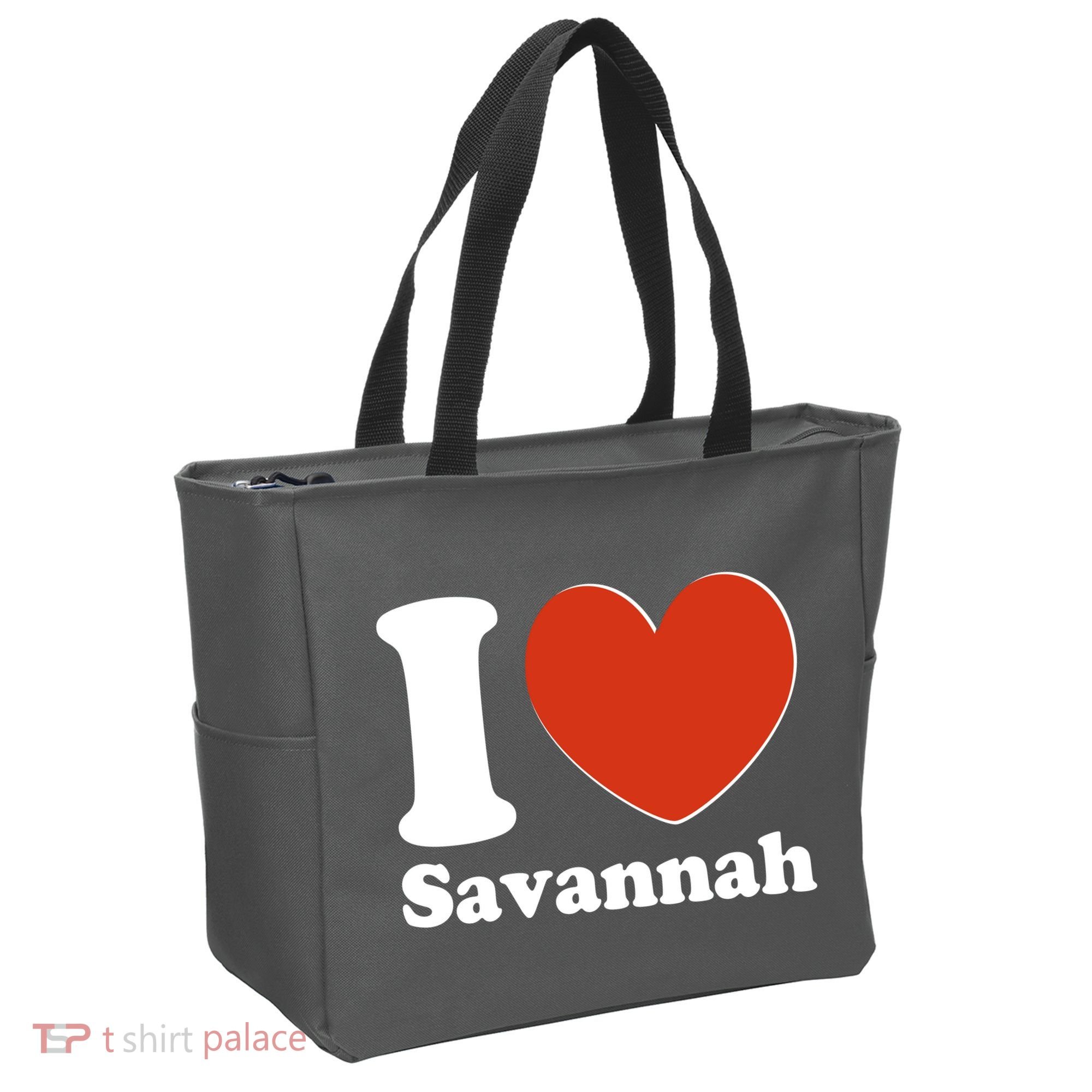 I Heart Love Savannah Tote Bag