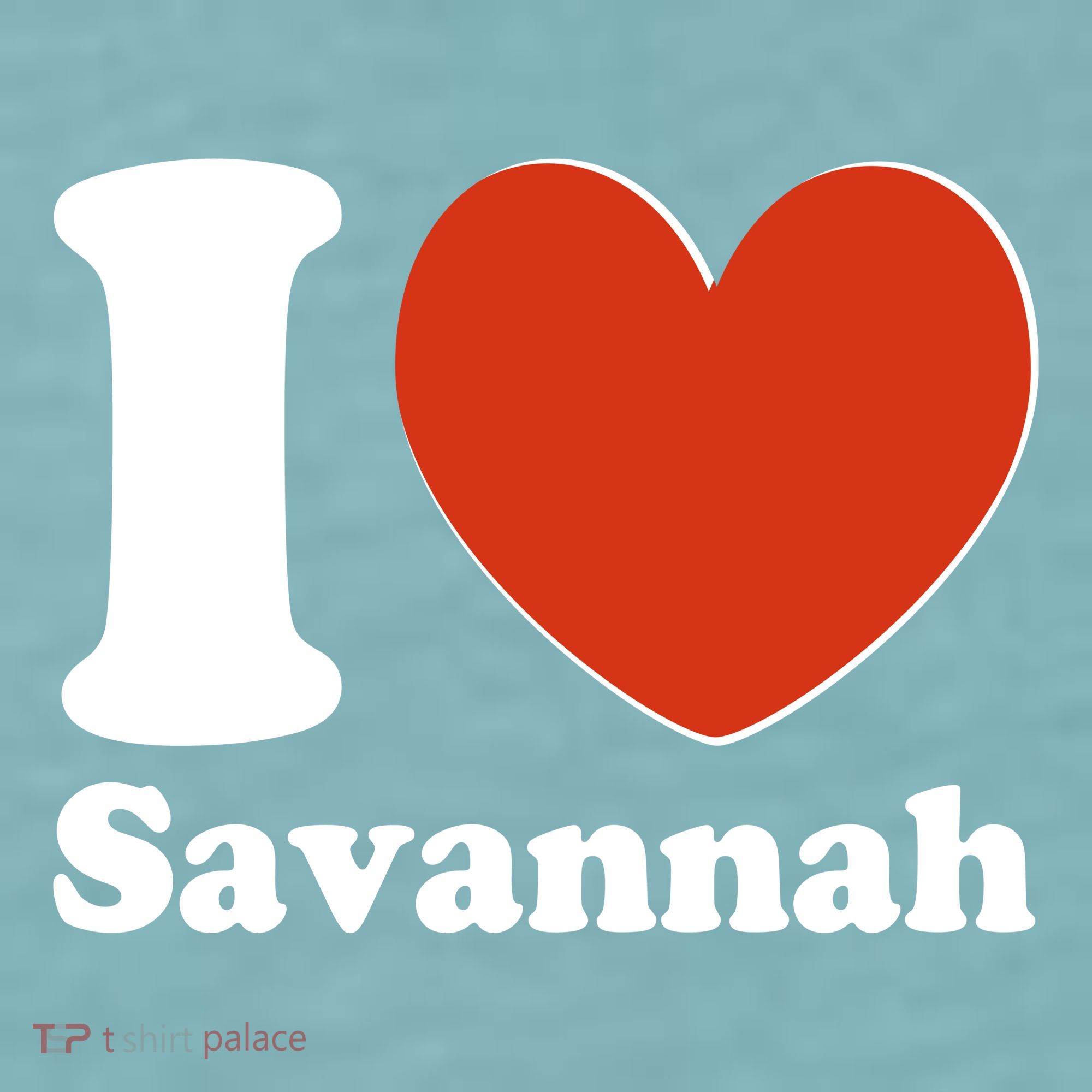I Heart Love Savannah Sueded Cloud Jersey T-Shirt