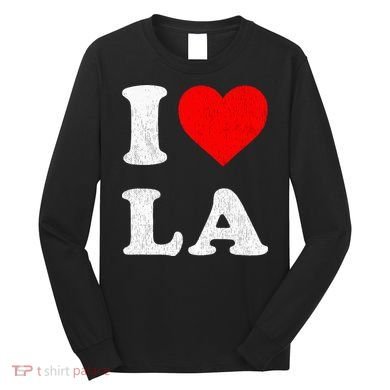 I Heart La Souvenir Long Sleeve Shirt