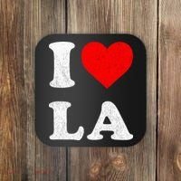 I Heart La Souvenir Coaster thumb 0
