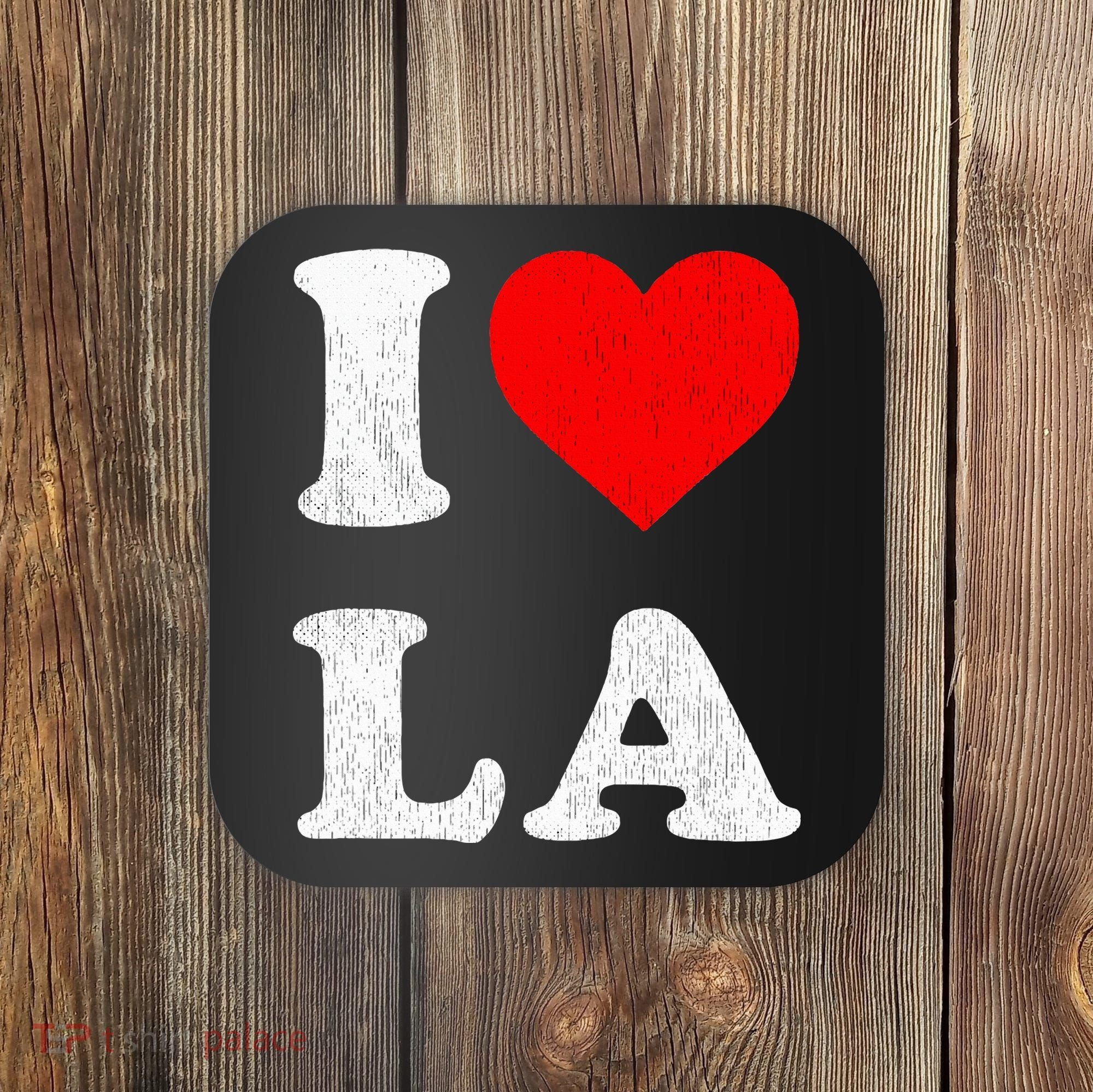 I Heart La Souvenir Coaster