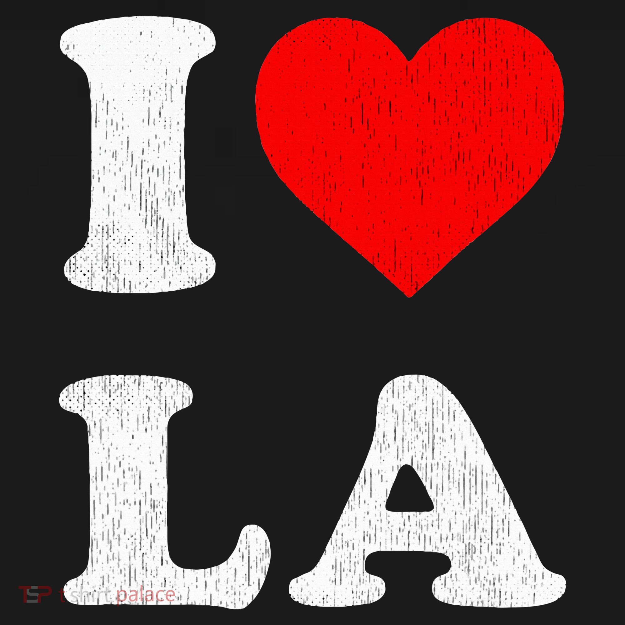 I Heart La Souvenir Toddler Hoodie