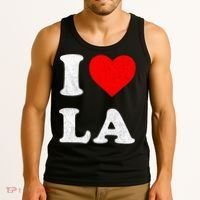I Heart La Souvenir Tank Top thumb 3
