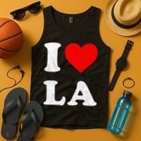 I Heart La Souvenir Tank Top thumb 4