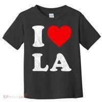 I Heart La Souvenir Toddler T-Shirt thumb 0